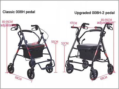 Elderly shopping cart